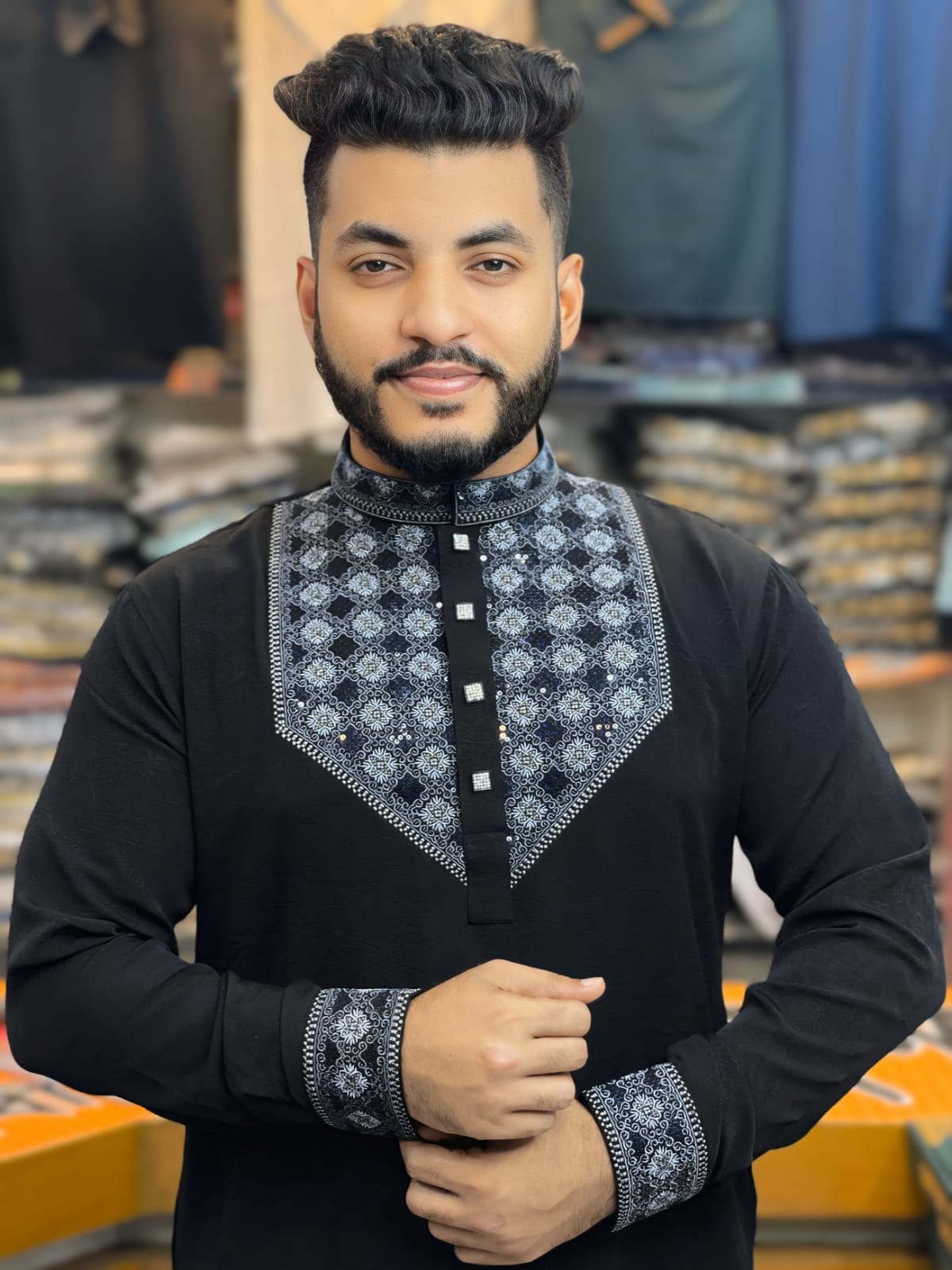 Sahi Panjabi - 03 ( Code: SP-03 )- প্রিমিয়াম কোয়ালিটির এলিগ্যান্ট শাহী পাঞ্জাবি কালেকশন - Image 1