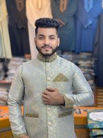 ( Code: 1993 )- কাতান ফেব্রিকের পাঞ্জাবি ও কোটি কম্বো সেট