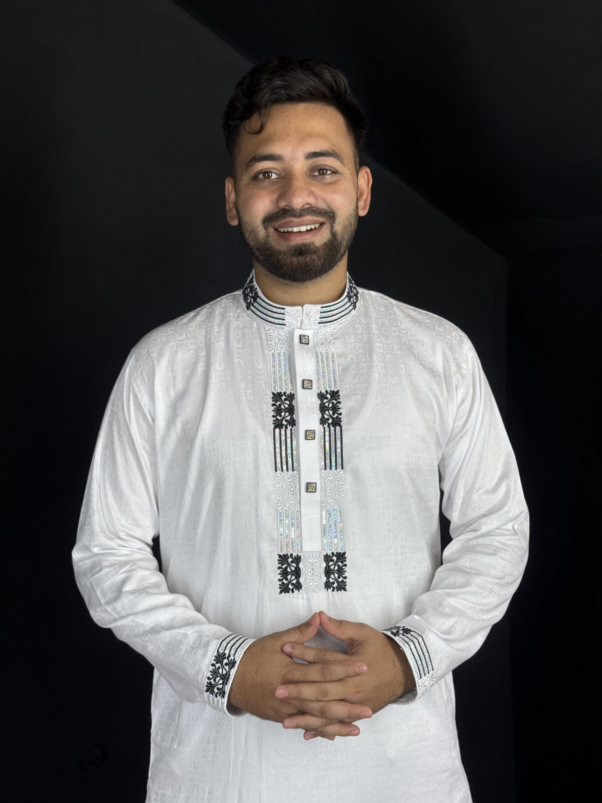 প্রিমিয়াম অল-ওভার টেক্সচার সিকোয়েন্স পাঞ্জাবি[ Code: 311 ] - Image 1